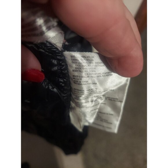 Michael MichaelKors Packable Down Fill Black Coat Size XXL Duster Bag Y2K Nylon - Picture 15 of 16